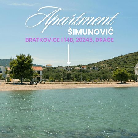 Apartment Simunovic Drače Exterior foto